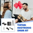 thumbnail image 5 of Upgraded Drumsticks with Speaker, Virtual Electronic Drum Set, Electric Drumsticks Drum Set, 3D Motion Sensing RGB, Electronic DrumSet & Pedals & Bluetooth Adapter & 8 Sounds, 5 of 9
