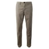 Men's Garment Dyed Slim Fit Flat Front Chino Pants-S-38Wx30L