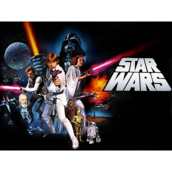 Star Wars a New Hope Edible Icing Image - 8.0 x - 10.5 Rectangular