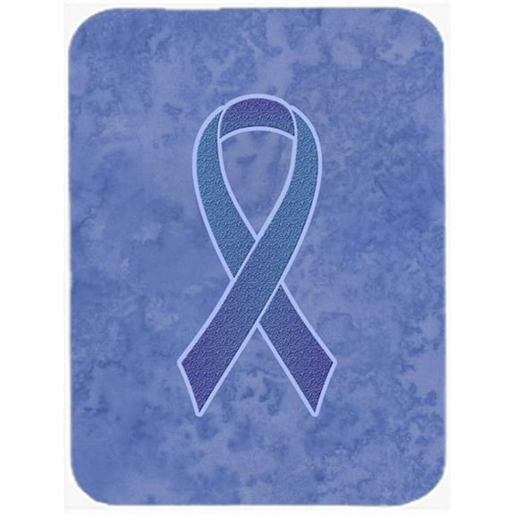 Carolines Treasures Mouse Pad- Hot Pad or Trivet - Periwinkle Blue Ribbon for Esophageal and Stomach - 9.5 x 0.25 x 8 in.