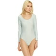 thumbnail image 4 of Women's Leotard Basic Long Sleeve Ballet Dance Leotard Variety of Colors (Size XSmall-XLarge), 4 of 10