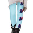 thumbnail image 3 of Vivianyo HD Women's Independence Day Yoga Patriotic Pants Fashion Casual 4Th Of July American Flag Print Leggings with Yoga Sport Elastic Slim Pants（All Colors and Sizes）, 3 of 5