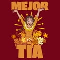 thumbnail image 2 of Junior's Encanto Pepa Mejor Tia Motto  Racerback Tank Top Scarlet X Small, 2 of 4