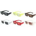 thumbnail image 3 of Becaristey Stylish Unisex With Lightweight Frame PC Materials Eyeglasses Champagne frame 1Set, 3 of 6
