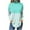Green2, variant on Jalioing Women's Long Sleeve Pullover Tee Striped Turtle Neck Oversized T Shirt Spring Trendy Tunic Tops