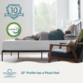 thumbnail image 5 of Lucid Bliss 10" Gel Memory Foam Mattress, Plush, California King, 5 of 12