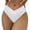 White, variant on yunLCZ Bikini Bottoms for Women String Bathing Suit Women's V Cut High Waisted Swim Bottom Hipster High Cut Bikini Swimsuit Bottom for Women Girls Teens