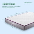 thumbnail image 2 of Colchón Matrimonial En Caja Essential Memory Foam 135x190x18 cm blanco Matrimonial., 2 of 7