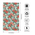 thumbnail image 3 of Salouo Rose Flowers for Ultra Absorbent and Soft Hand Towels for Bath, Hand, Face, Gym and Spa-27.5x16in, 3 of 8
