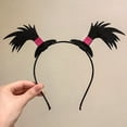 thumbnail image 4 of Kid Hair Hoop Funny Felt Headband for Kids Festive Hair Hoop Holiday Performance Props Fine Workmanship Unique Design Cute, 4 of 5