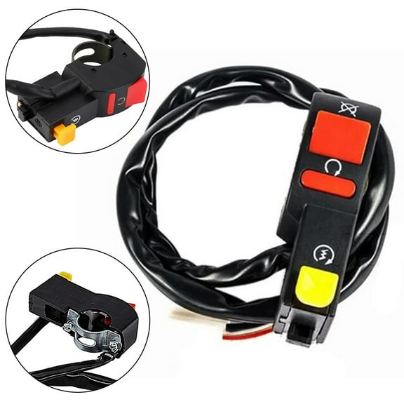 Electric Start Stop On Off Button Kill Switch Motorcycle Dirt Atv Quad