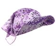 thumbnail image 2 of Pasamontañas para bicicleta con capucha y protector solar unisex, bandana con ala, bufanda, diadema y gorro Púrpura, 2 of 9