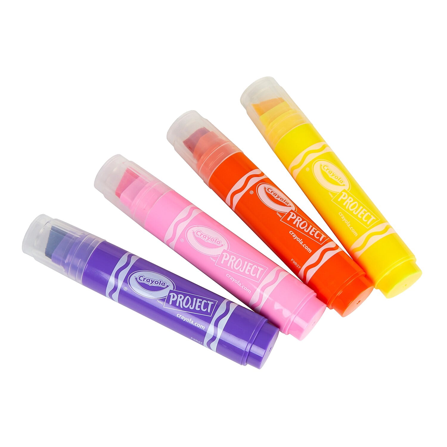 Crayola® Project XL Poster Markers, Bold & Bright, 4 Markers Per Pack, Set Of 3 Packs