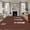 Brown, variant on 6'x9' Area Rugs, Japanese Fish Indoor Outdoor Area Rug for Living Room Bedroom, Abstract Cartoon Brown Washable Bathroom Rugs Kitchen Floor Carpet Mats Home Decor Aesthetic