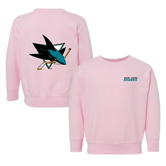 Toddler Chad & Jake Pink San Jose Sharks Pullover Sweatshirt