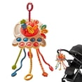 thumbnail image 4 of Juguete sensorial de silicona de grado alimenticio con forma de pulpo para bebés y niños, ideal para viajes y para desarrollar habilidades motoras finas., 4 of 10