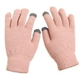 thumbnail image 3 of Cadancy Gloves for Women Cold Weather Touch Screen Thickened Knit Stretchy Cuffs Full Finger Gloves Warm Winter Cycling Outdoor, 3 of 3