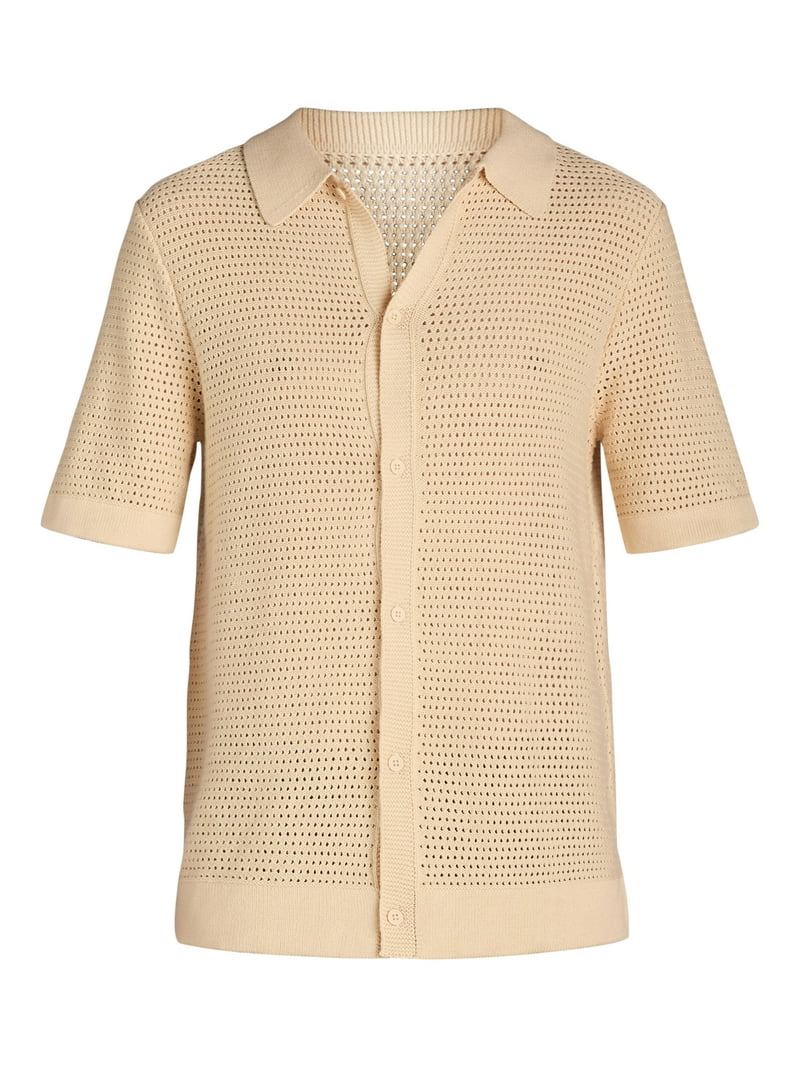 BoTT Button Down Knit Polo Lサイズ BoTT / BUTTON DOWN KNIT