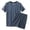 Grey, variant on Uikmnh Men's Summer Outdoor Sports Short Sleeved Shorts Running Casual Two Piece Set