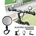 thumbnail image 3 of UOYOTT Universal Fit Clip-On Electric Scooter Mirror with Wide Convex Lens for Enhanced Rear View Safety and Easy Adjustment, 3 of 8