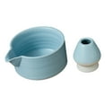 thumbnail image 4 of Traditional Matcha Set Japanese Ceramic Matcha Bowl for Family Beverage Gift Blue, 4 of 8