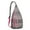 Rose-red-8, variant on Vintage Boho Sling Backpack – Retro Tribal Ethnic Crossbody Bag, Artistic Geometric Hiking Shoulder Bag for Women & Men, Rustic Floral Travel Daypack