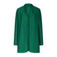 thumbnail image 4 of HAiming Women Open Front Cardigans Long Sleeve Knit Cardigan Sweater 2025 Fall Trendy Casual Loose Lightweight Outwear, 4 of 6