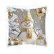 thumbnail image 2 of Herunwer Linen Plush Cartoon Snowman Print Pillowcase, Christmas Decorative Pillow Pillowcase (Without Pillow core), 2 of 6