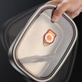 thumbnail image 4 of paramount Boîte à Lunch Portable en Acier Inoxydable Durable Facile à Nettoyer Compartiment Étanche-Divisée Cellule Unique, 4 of 6