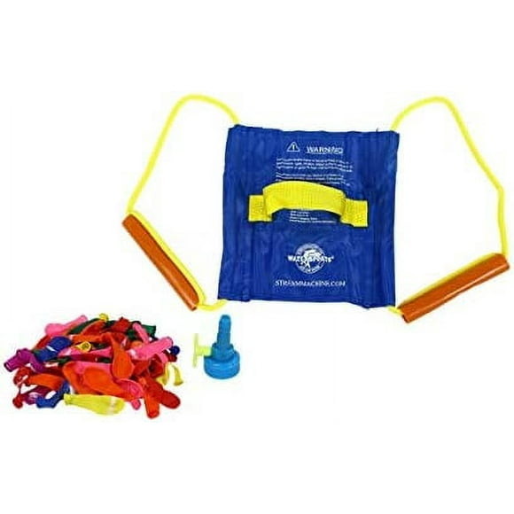 Water Sports 3 Person Water Balloon Launcher with 72 Water Balloons (Youth Size)