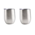 thumbnail image 2 of Better Homes & Gardens Stainless Steel 11 oz Stemless Doublewall Wine Tumbler, 2 Pack, 2 of 7