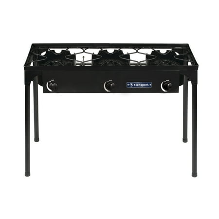 UPC: 0011319124820 | Stansport Outdoor Stove With Stand – Three Burners