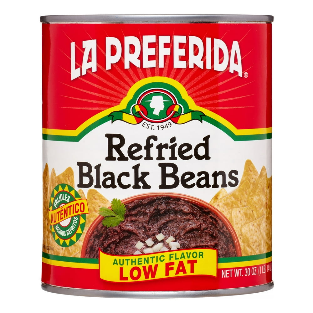 La Preferida Refried Black Beans, 30 Oz