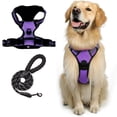 thumbnail image 1 of HaoXun XL Pull-resistant Dog Harness with Step-In Design - Front Ring Control Adjustable for Large Dogs Walking Training Outdoor, 1 of 1