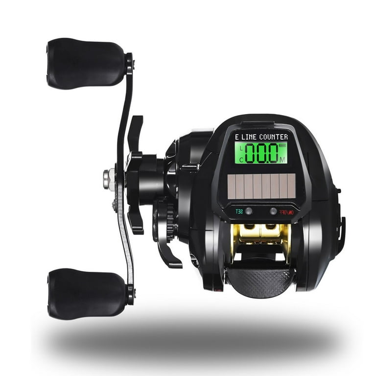 7.2:1 Solar Fishing Baitcasting Reel with Accurate Line Counter