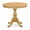 Oak, variant on Pemberly Row Antique Wood Dining Table with Pedestal Legs in Oak