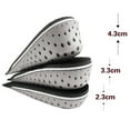thumbnail image 3 of Height Increase Insoles Men Women Foot Support Invisible Simple Structure Design Invisible Taller Shoes Lift Insole Footwear Accessory Replace Accessories 3.3cm, 3 of 8