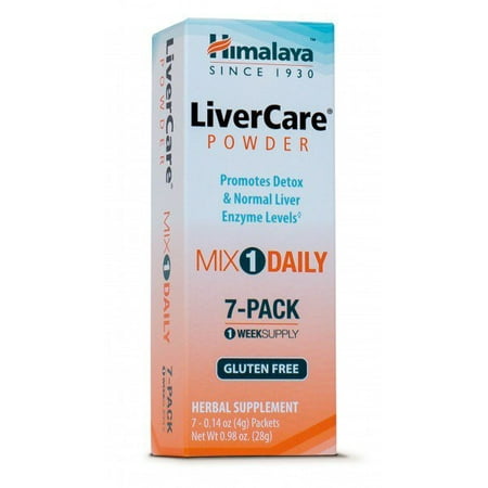 - Liver Care Himalaya Herbals 7 Packets Box