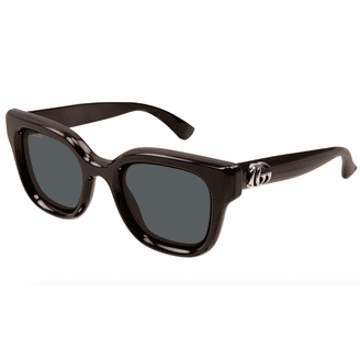 Elie Saab Cat Eye Sunglasses ES081/S 086JL Havana/Gold 55mm  display picture 2