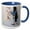 Blue/White, variant on 3drose, Mexico, Ixtapa. Playa Del Palmar, Bar Cocktail - Sa13 Wbi0504 - Walter Bibikow, 11oz Two-tone Yellow Mug