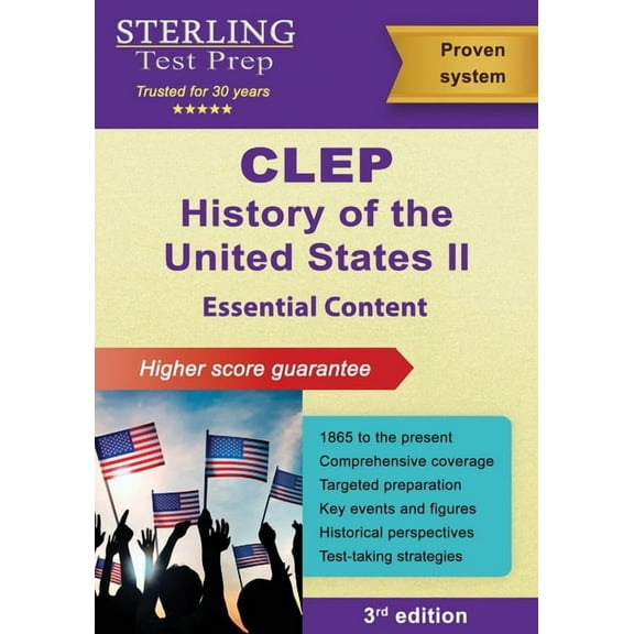 CLEP History of the United States II: Essential Content (1865 to Present), (Paperback)