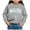 Grey, variant on Zshosam Crewneck Sweatshirt Girls Girls Sweatshirts Kids Casual Long Sleeve Shirts Tops,Green 4 Years