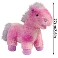 thumbnail image 3 of Plush Pegasus Stuffed Animal Toy, 22Cm Cute Fantasy Horse Plush Doll, Soft Stuffed Plushie For Collection Or Gift, Ideal For Teens & S, 3 of 6