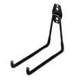 thumbnail image 1 of Wall Mount Storage Hanger with 2 Extension Cord Holder Organizer, Hooks for Ladder, Ski, Sports, Utility, Garden Tool, Hose Storage Rack Organizer, 1 of 5