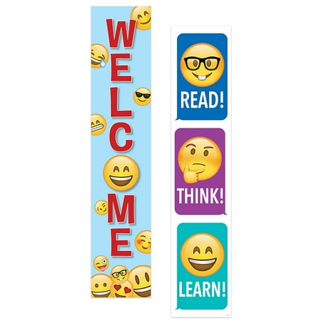 Left Side Banner - EMOJI FUN 2 SIDED BANNER