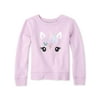 The Children's Place Girls 4-16 Shakey Unicorn Graphic Long Sleeve Sweater