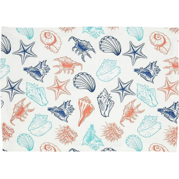 Ocean Breeze Sea Shells Placemat (Set of 4)