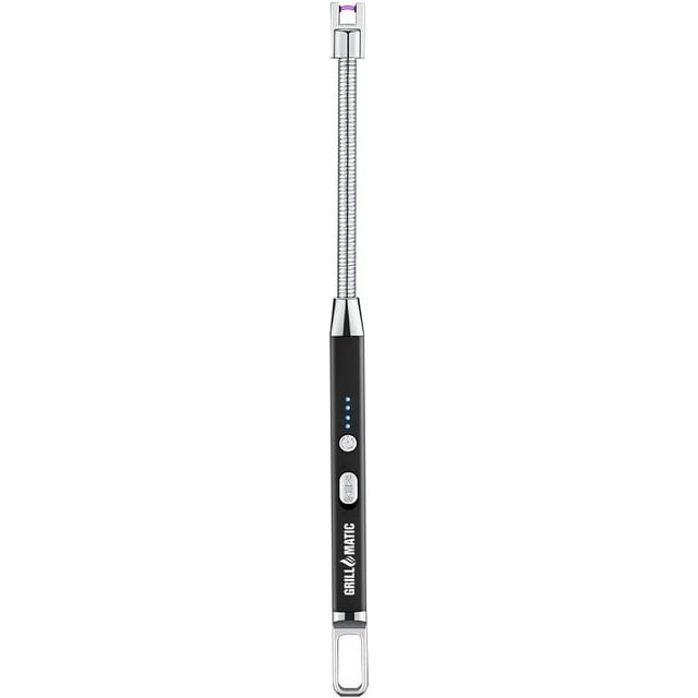 GRILLMATIC Windproof, Rechargeable, Flexible Neck, Lithium Ion, Electronic, Butane Free, Flameless, USB Grill Lighter