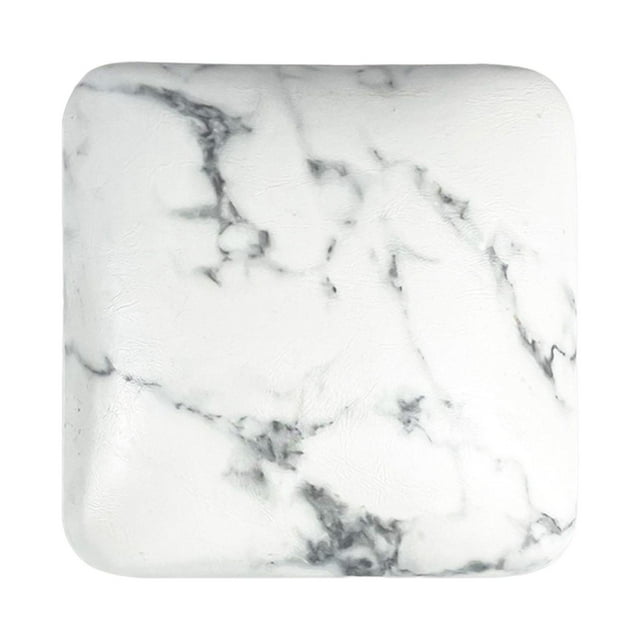 Bunblic Nail Arm Rest for Elbow Elbow Hand Rest,Soft,Easy to Clean,Non Slip Microfiber Leather Elbow Pad Cushion for Salons Manicure marble pattern