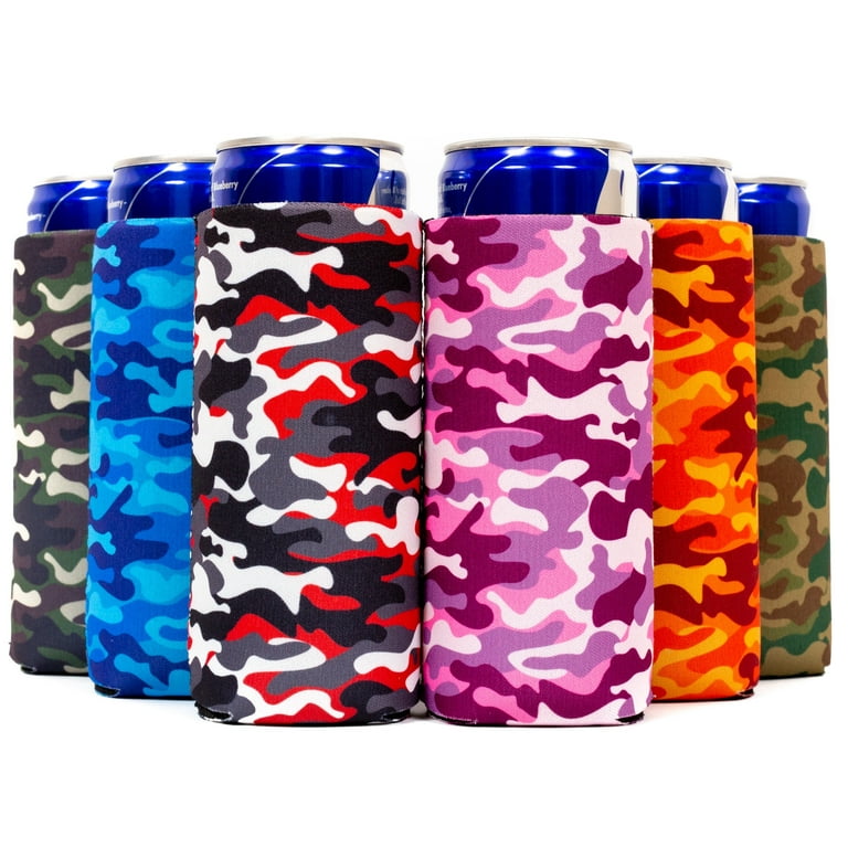 ZipSip® Tall Dye-Sublimated Neoprene Can Cooler